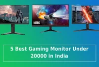5 Best Gaming Monitors Under 20000 in India