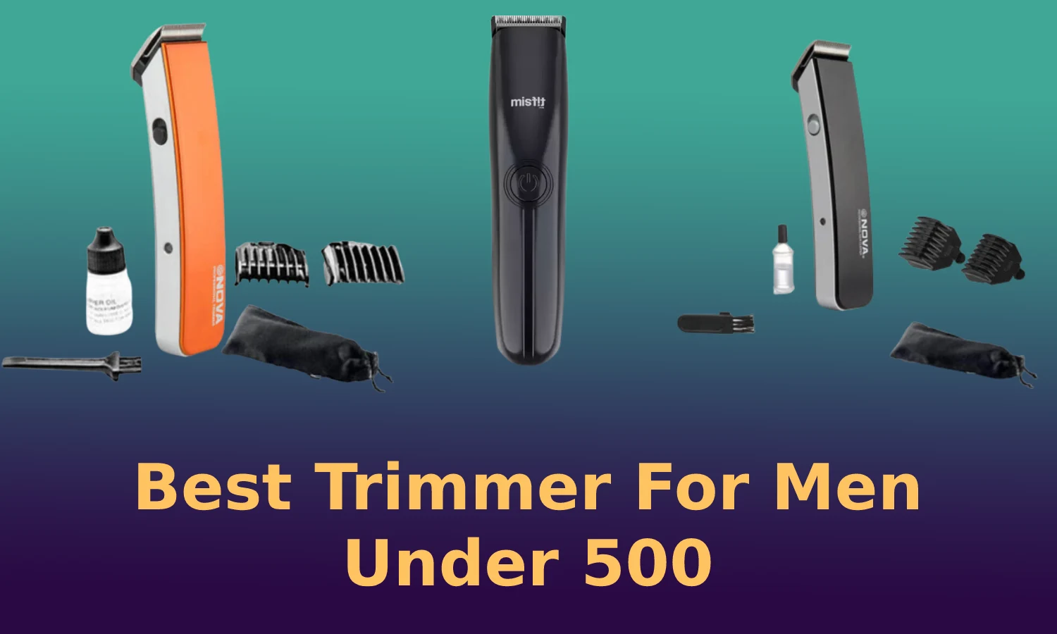Best Trimmer For Men Under 500